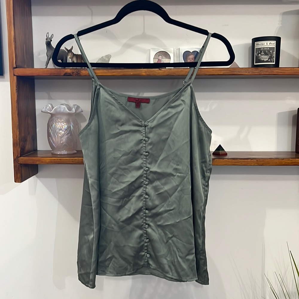 Red by BKE Silk Tank